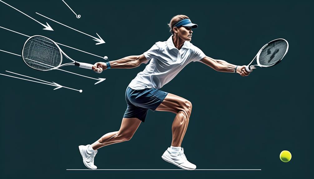 analyzing tennis strokes biomechanically