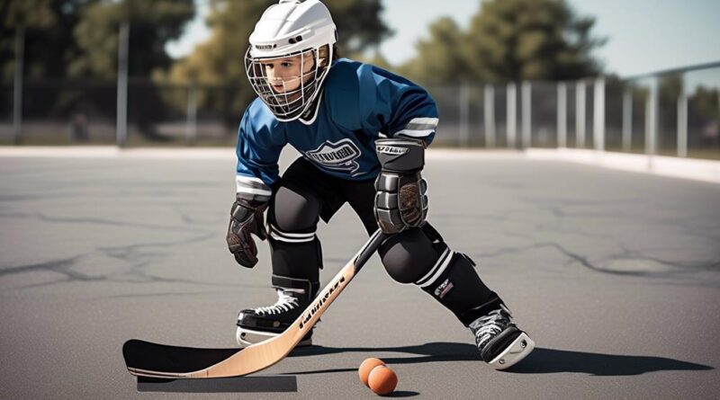 choosing hockey equipment for street games