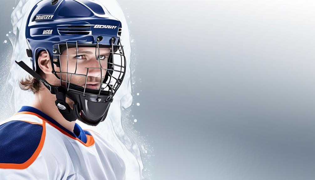 durable protective hockey headgear