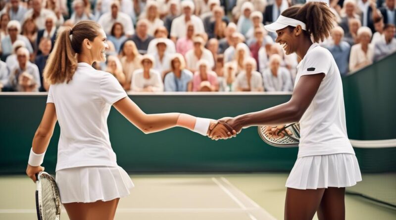 elevating sportsmanship in tennis