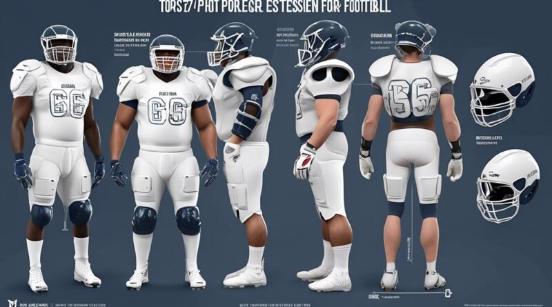 essential protective gear for football linemen