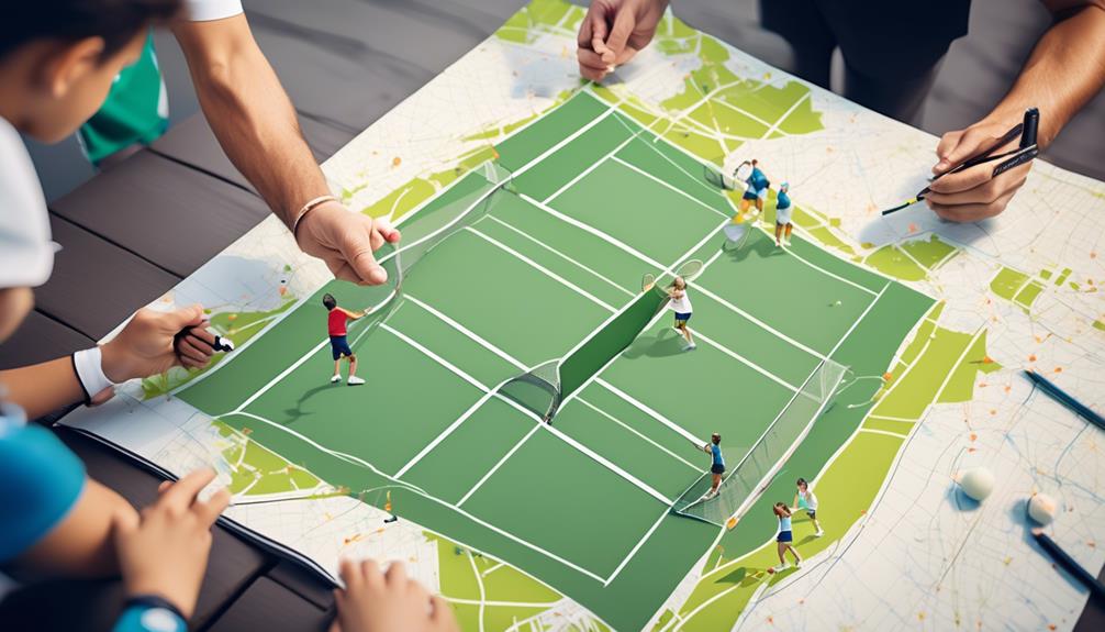 finding nearby tennis lessons