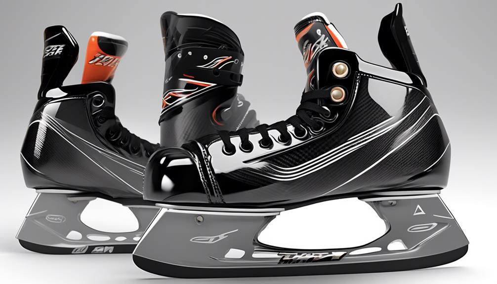 high performance lightweight hockey skates