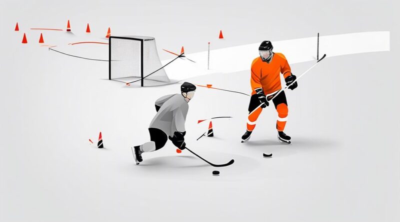 honing hockey s precise passes