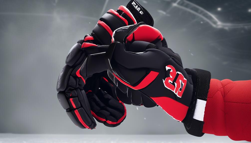 insulated gloves for winter hockey