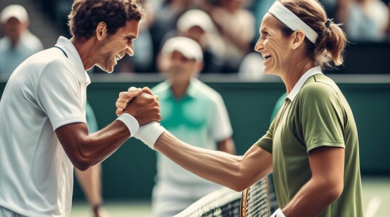 sportsmanship in tennis success