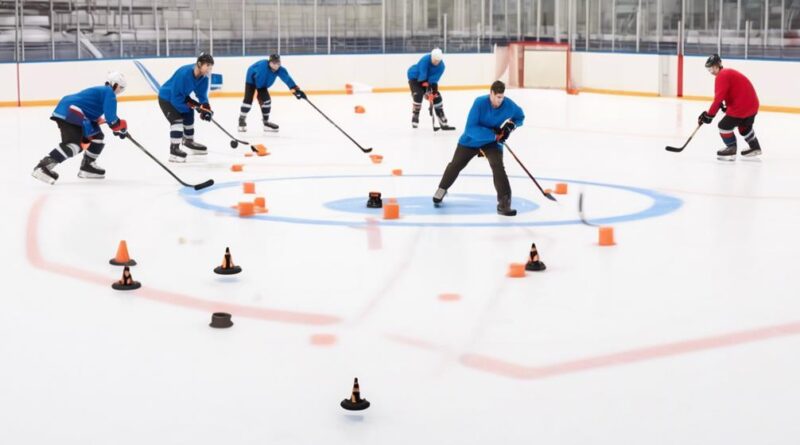 stickhandling drills for hockey