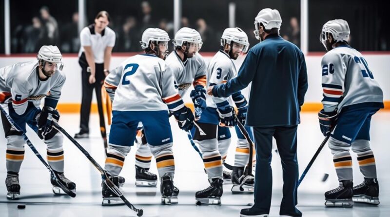 strategic faceoff plays in hockey