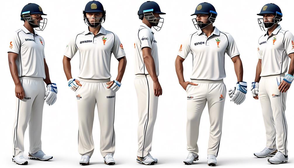 tailored cricket apparel for players