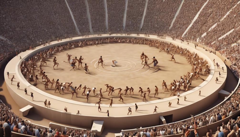 ancient athletic contests popularity