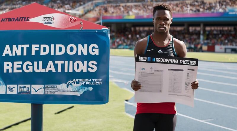 effective anti doping measures for athletics