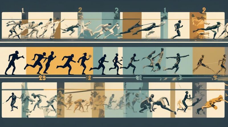 evolution of olympic athletic events