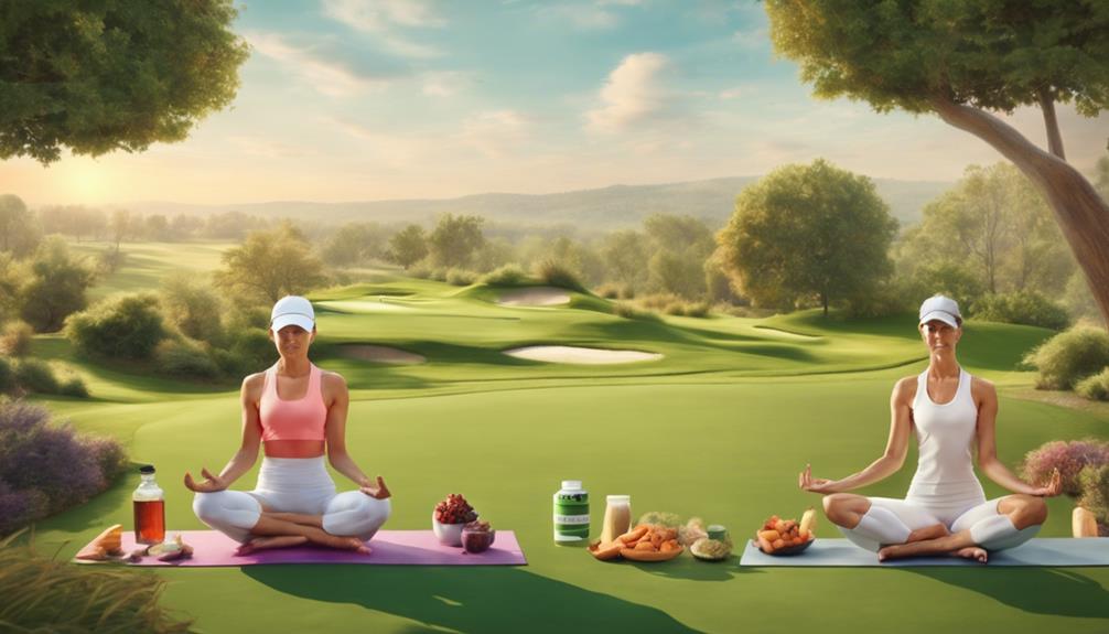 health focused approach to golf