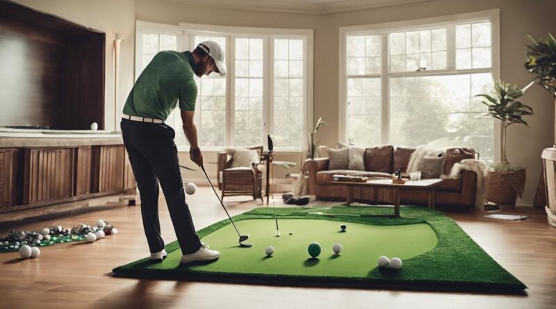 improving golf skills indoors