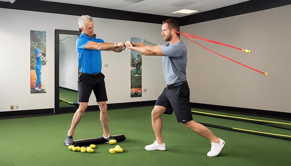 improving golf swing technique