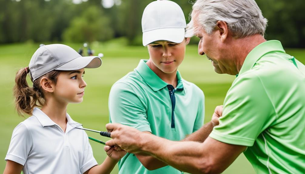 junior golf instruction program