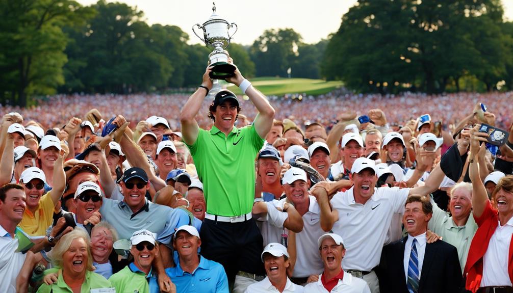 mcilroy dominates 2011 open