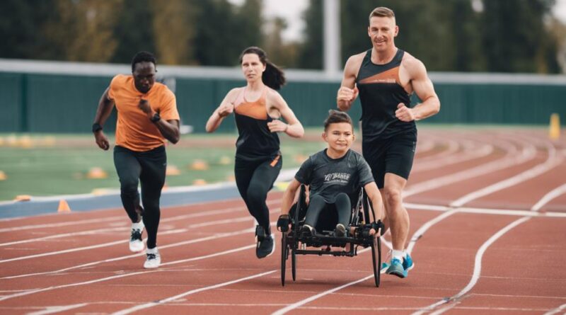 para athletics track training tips