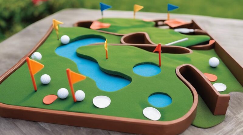 portable miniature golf essentials