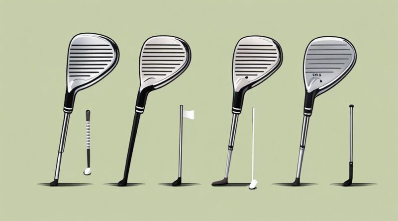 selecting golf clubs by distance