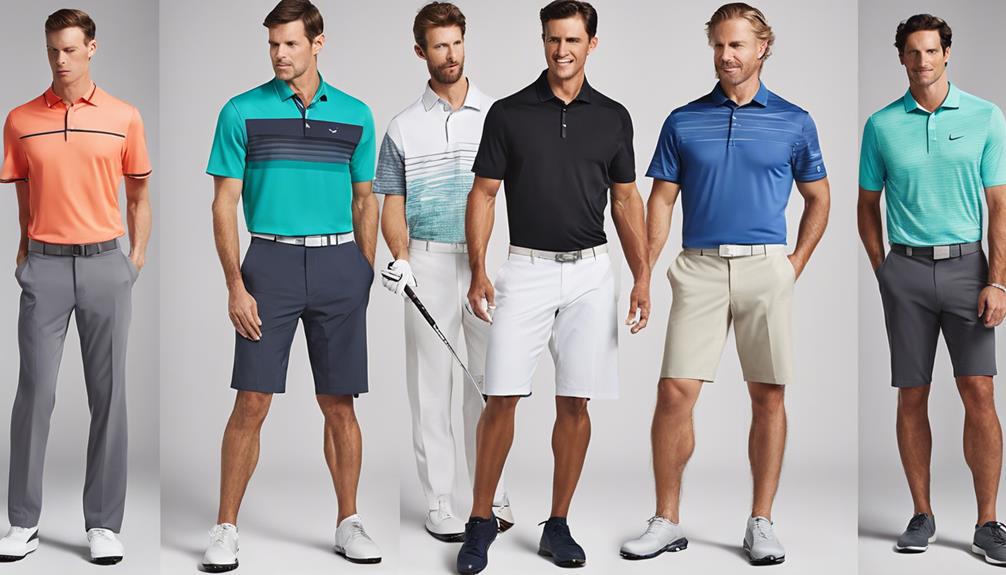 stylish men s golf clothing