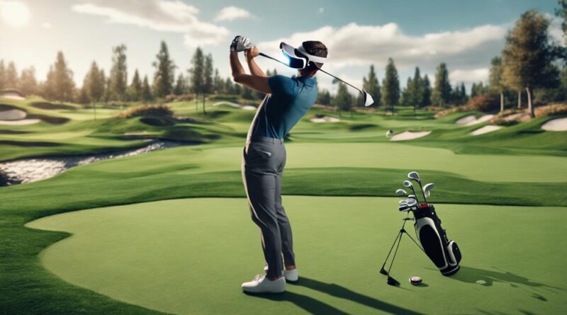 virtual reality golf training