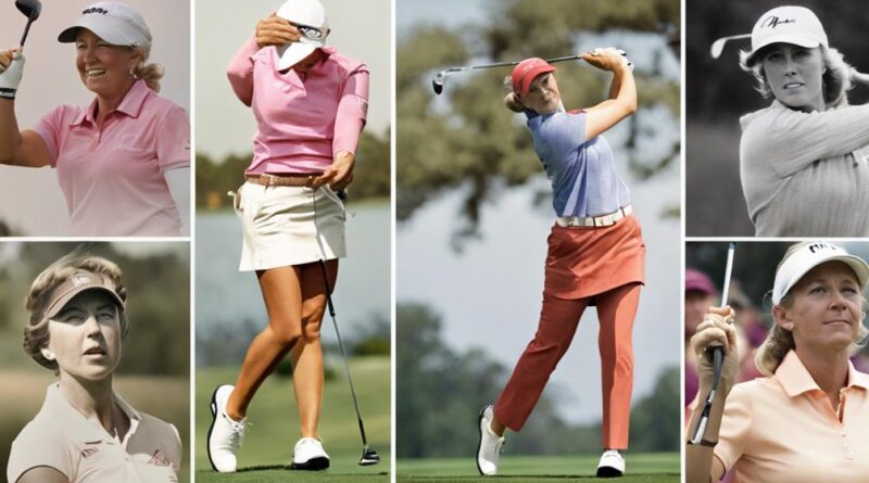 women s golf historical milestones