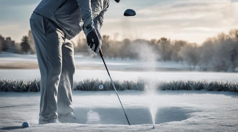 cold weather golf effects