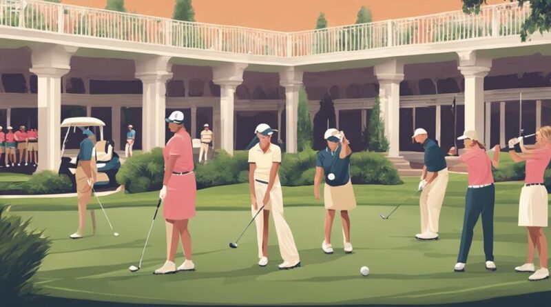 gender disparity in golf