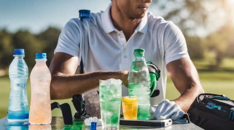 staying hydrated on the course