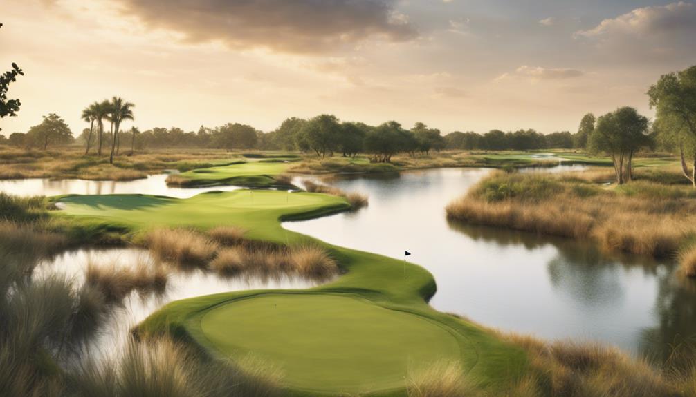 wetlands conservation through golf